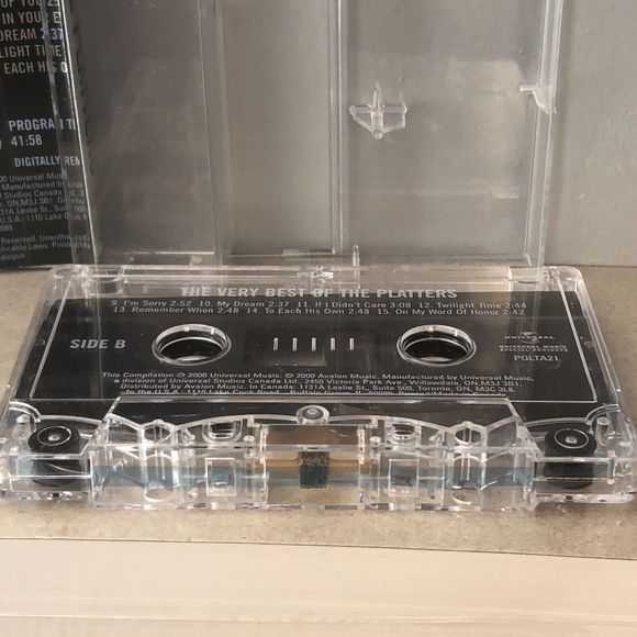 The Platters - The Very Best of the Platters Cassette Tape New - Picture 8 of 8